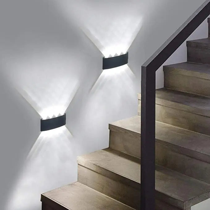 Apliques de pared LED modernos para interiores y exteriores,