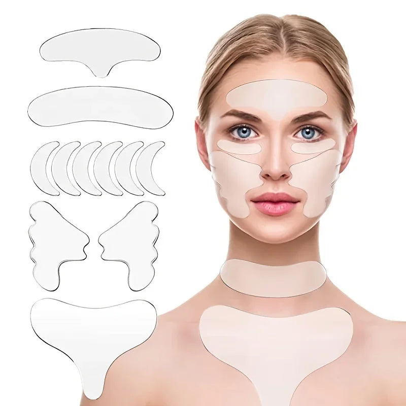 Almohadillas antiarrugas -Reusable Silicone Anti-Wrinkle